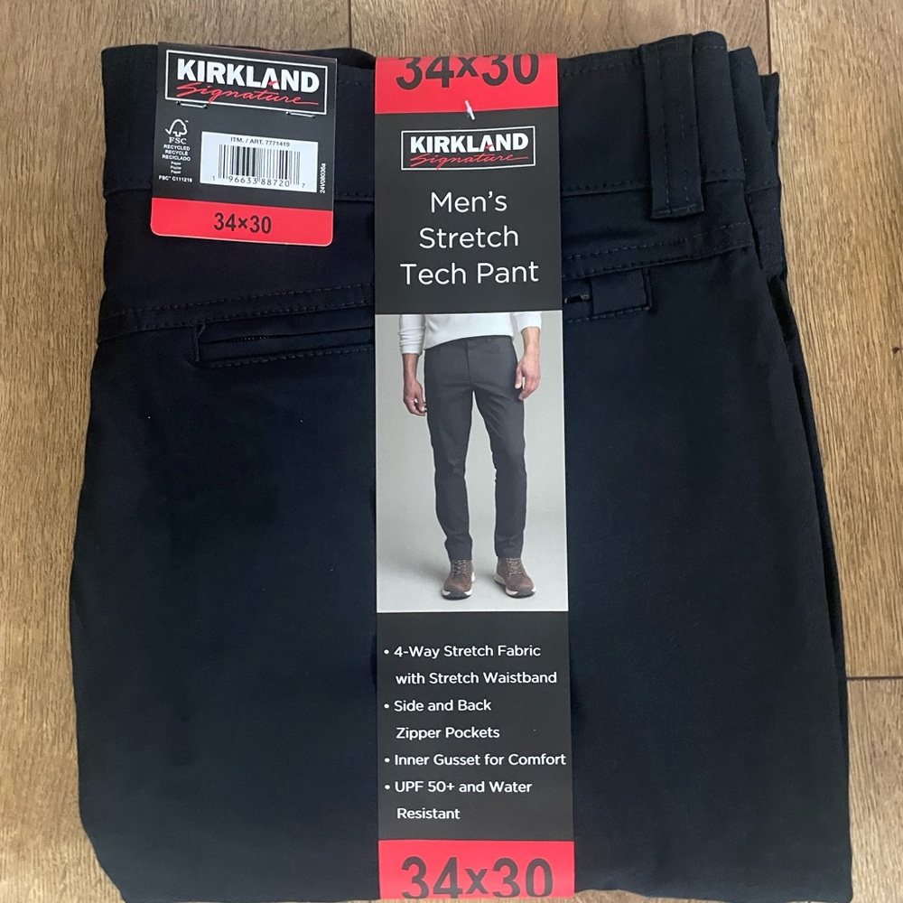 Kirkland Signature Men’s Stretch Tech Pants - Picture 6 of 9